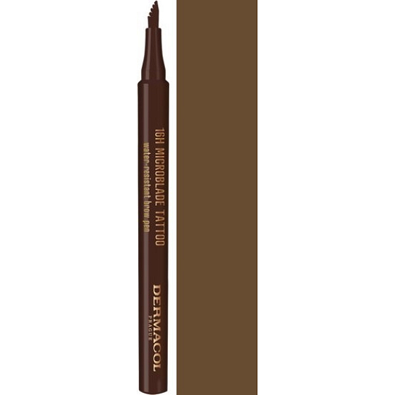 Dermacol 16H Microblade Tattoo Augenbrauenstift Augenbrauenbefestigung 01 1 ml