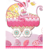 Nekupto Geschenk Papiertüte 32,5 x 26 x 13 cm Kinderwagen 1656 30 L - KFL