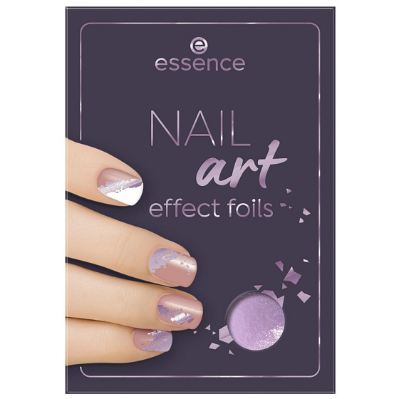 Essence Nail Art Effect Foils Nagelfolie 02 Intergalilactic 1 Stück