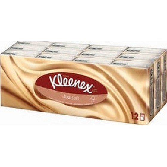 Kleenex Ultra Soft Mini Hygienetücher vierlagig 12 x 7 Stück