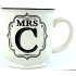 Albi Keramikteller mit Aufschrift Mrs C 320 ml