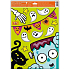 Fensterfolie Halloween Heulende Gespenster Schwarze Katze 30 x 42 cm