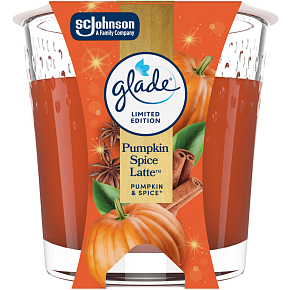 Glade Duftkerze Pumpkin Spice Latte, 112 g