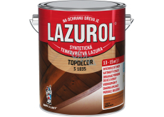 Lazurol Topdecor S1035 tenkovrstvá lazura na dřevo T027 meranti, 2,5 l