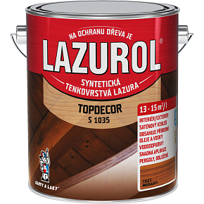 Lazurol Topdecor S1035 dünnfilmige Holzlasur T027 Meranti, 2,5 l