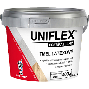 Uniflex Latexmörtel für Gipskarton, Mauerwerk und Holz, 400 g