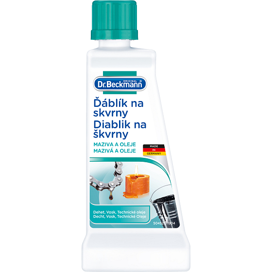 Dr. Beckmann Teufel für Flecken von Schmierstoffen, Öl, Teer, Wachs, 50 ml