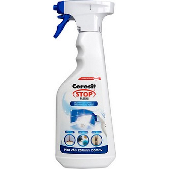 Ceresit Stop Schimmel Desinfektionsspray und Schimmelentferner 500 ml