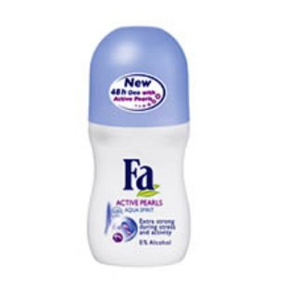 Fa Active Pearls Aqua Spirit Roll-On Ball Deodorant für Frauen 50 ml