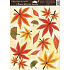 Fensterfolie ohne Kleber Herbstblätter 42 x 30 cm 1 Stück