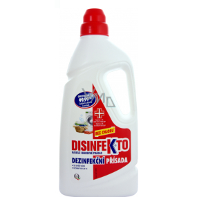 Desinfekto Bucato Desinfektionsmittel für Wäsche ohne Chlor 40 Dosen 1 l