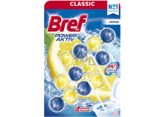 Bref WC Power Aktiv Zitrone, WC-Kugeln, 3 × 50 g