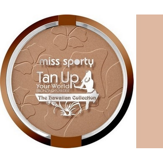 Miss Sports Tan Up Your World 010 Hawaiianisches Blütenpulver 17,1 g