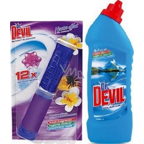Dr. Teufel Sonnenuntergang Blossom Point Block 75 ml + Dr. Devil Polar Aqua Flüssigreiniger 750 ml