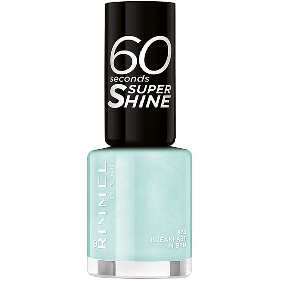 Rimmel London 60 Sekunden Super Shine Nagellack Nagellack 873 Frühstück im Bett 8 ml