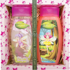 Bohemia Gifts Kids Fairy Johanka Duschgel 250 ml + Fairy Zuzanka Haarshampoo 250 ml, Kosmetikset