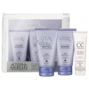Alterna Caviar RepaiRx Transformation Haarshampoo 40 ml + Haarspülung 40 ml + CC Cream 25 ml, Reise-Geschenkset