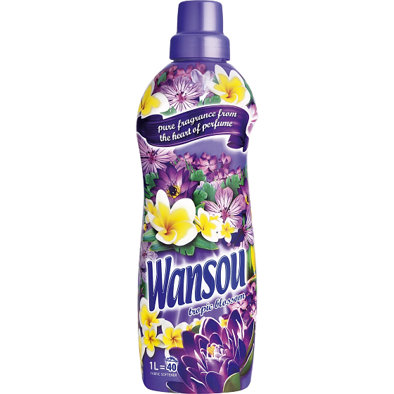 Wansou Tropic Blossom Weichspüler konzentriert 40 Dosen 1 l