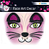 Herma Face Art Decor Gesicht Tattoo 15310