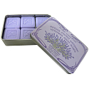 Le Blanc Lavande Naturseife fest in einer Box 6 x 25 g