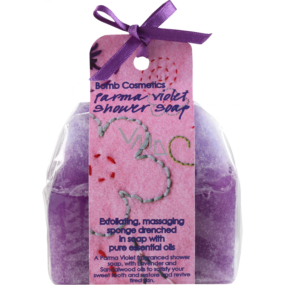 Bomb Cosmetics Violet - Parma Violet Duschmassageseife 140 g
