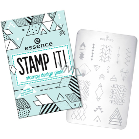 Essence Stamp It! Briefmarkenvorlagen 02 Shapes Of Glory Fun!