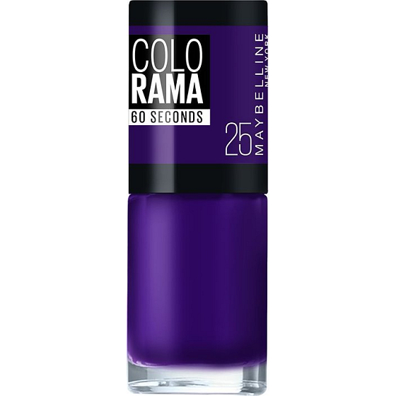 Maybelline Colorama schnell trocknender, langlebiger Nagellack 25 Pflaume 7 ml
