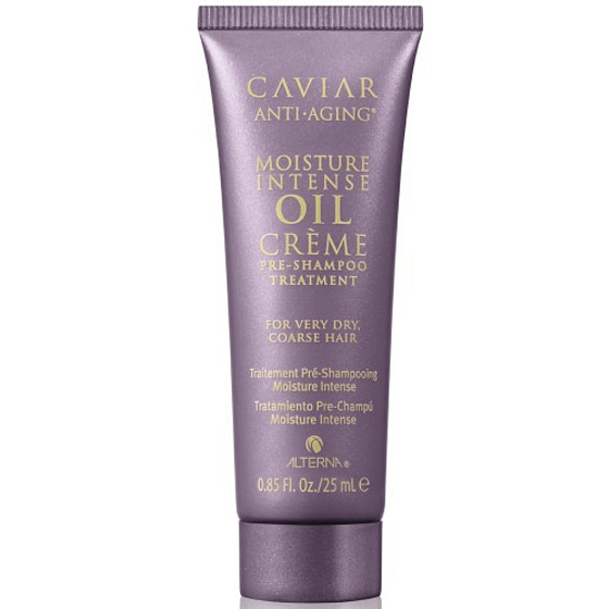 Alterna Caviar Moisture Intense Oil Treatment Oil Intensive Kaviar-Feuchtigkeitsbehandlung für sehr trockenes, grobes, widerspenstiges Haar 25 ml Mini