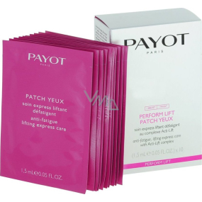 Payot Perform Lift Patch Yeux Express verjüngende Augenpflege gegen Müdigkeit 10 Stück