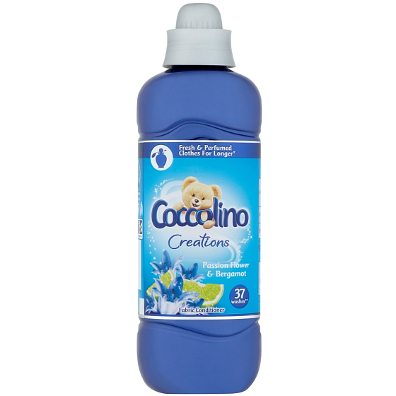 Coccolino Creation Passion Flower & Bergamotte Konzentrierter Weichspüler 37 Dosen von 925 ml