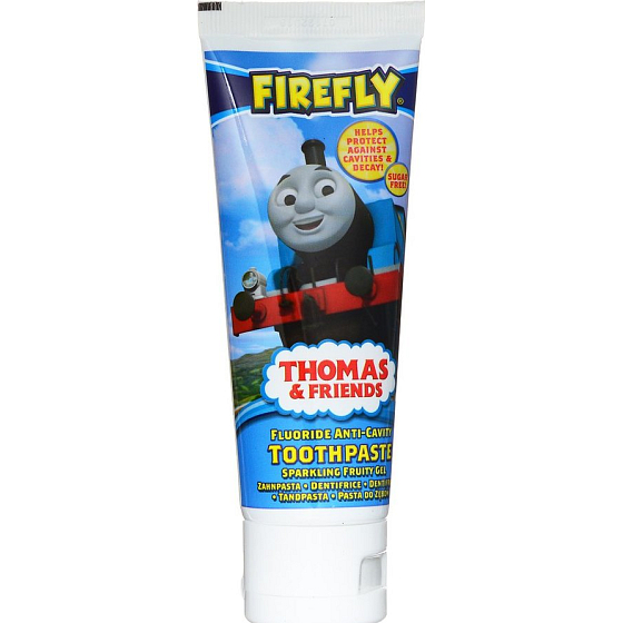 Thomas & Friends - Lokomotive Tomáš Kaugummi mit Fluorid 6+ Zahnpasta 75 ml