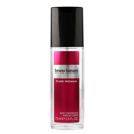 Bruno Banani Reines parfümiertes Deodorantglas für Frauen 75 ml