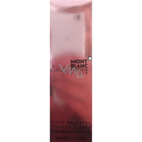 Montblanc Lady Emblem Elixir schimmerndes Körperöl für Frauen 50 ml