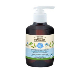 Green Pharmacy Aloe Vera und Leinsamenöl Sanftes Gesichtsreinigungsgel 270 ml