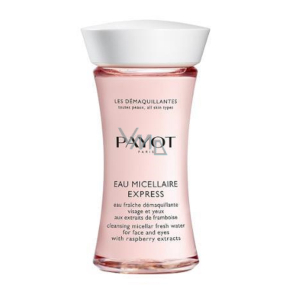 Payot Les Démaquillantes Eau Micellaire Express erfrischende Gesichts- und Augen-Make-up-Lotion mit Himbeerextrakten 75 ml Promo