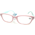 Berkeley Lesebrille +3,5 Kunststoff hellrosa, hellgrüne Seite 1 Stück MC2150