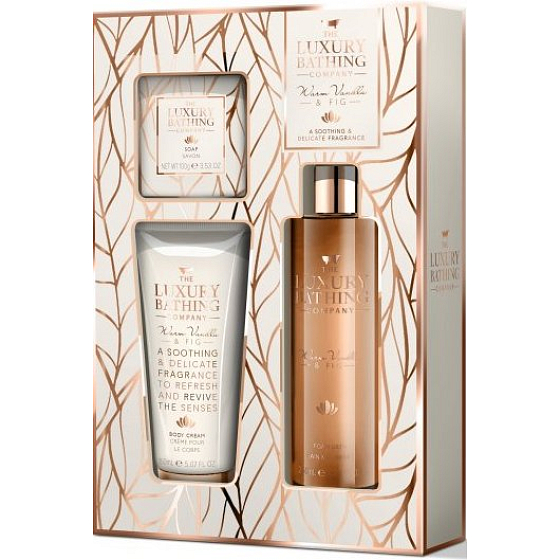 Grace Cole Blissful Bunch Körperlotion 150 ml + Badeschaum 250 ml + feste Toilettenseife 100 g, Kosmetikset
