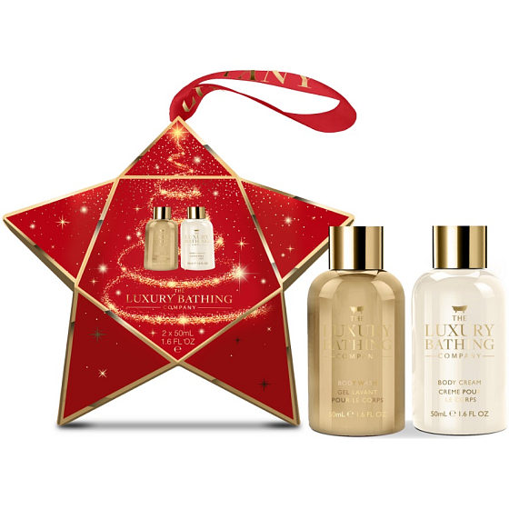 Grace Cole Wild Fig & Cranberry Reinigungsgel 50 ml + Bodylotion 50 ml, Kosmetikset für Damen