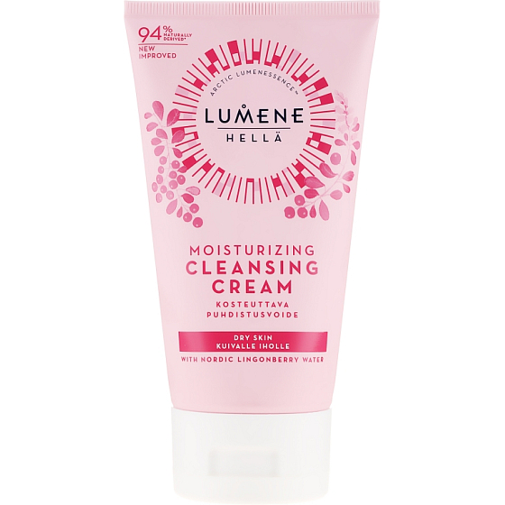 Lumene Hella Moisturizing Cleansing Cream reinigendes Feuchtigkeitscreme-Gel für normale und trockene Haut 150 ml
