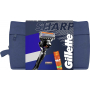 Gillette ProGlide Sharp Rasierer 1 Stück + Ersatzkopf 2 Stück + Fusion5 Sensitive Rasiergel 200 ml + Etui, Kosmetikset für Männer