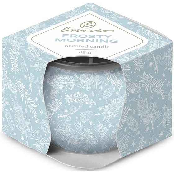 Emocio Winter Woods Frosty Morning Duftkerze Glas 70 x 62 mm 85 g