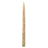 Emocio Perla gekrallte Kerze Gold konisch 22 x 230 mm