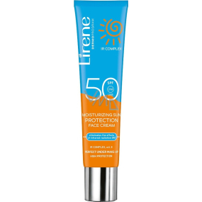 Lirene SC SPF50 Feuchtigkeitsspendendes Sonnenschutzmittel für das Gesicht 40 ml