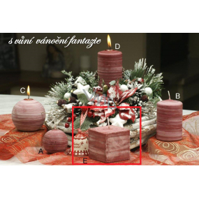 Lima Wellness Weihnachtsfantasie Aromawürfel Kerze 65 x 65 mm 1 Stück