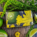 English Soap Daffodil & Lime natürliche parfümierte Toilettenseife mit Sheabutter 240 g