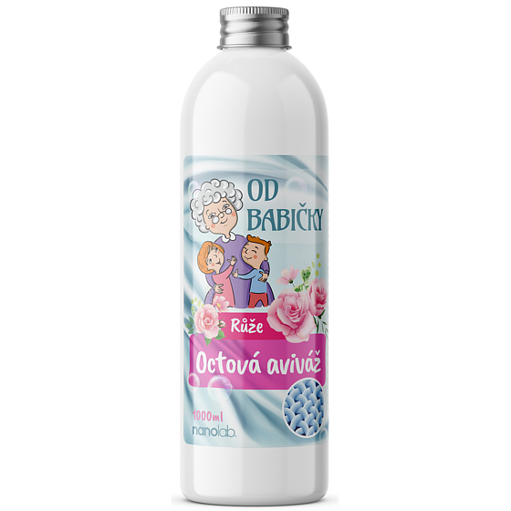 Nanolab Rosenessig-Weichspüler von Großmutter 1000 ml