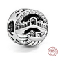 Sterling Silber 925 Venedig Ponte di Rialto, Reisearmband Perle