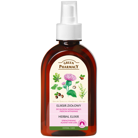 Grüne Apotheke Kräuterelixier zur Stärkung und gegen Haarausfall 250 ml