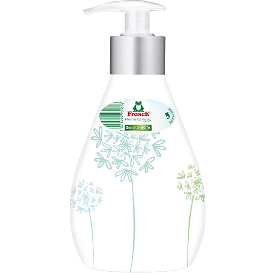 Frosch Reine Pflege Sensitive Flüssigseife mit Spender 300 ml