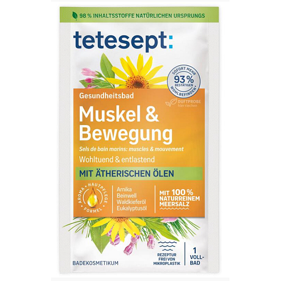 Tetesept Muskeln und Bewegung Meersalz 80 g